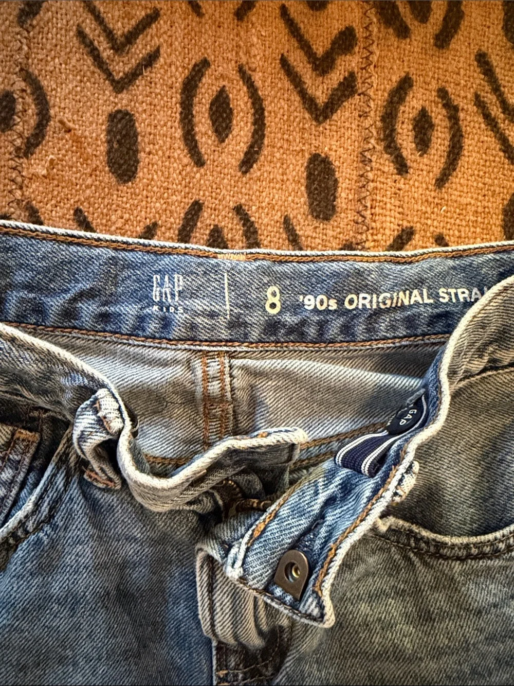 GAP Light Blue Distressed Kids Jeans
